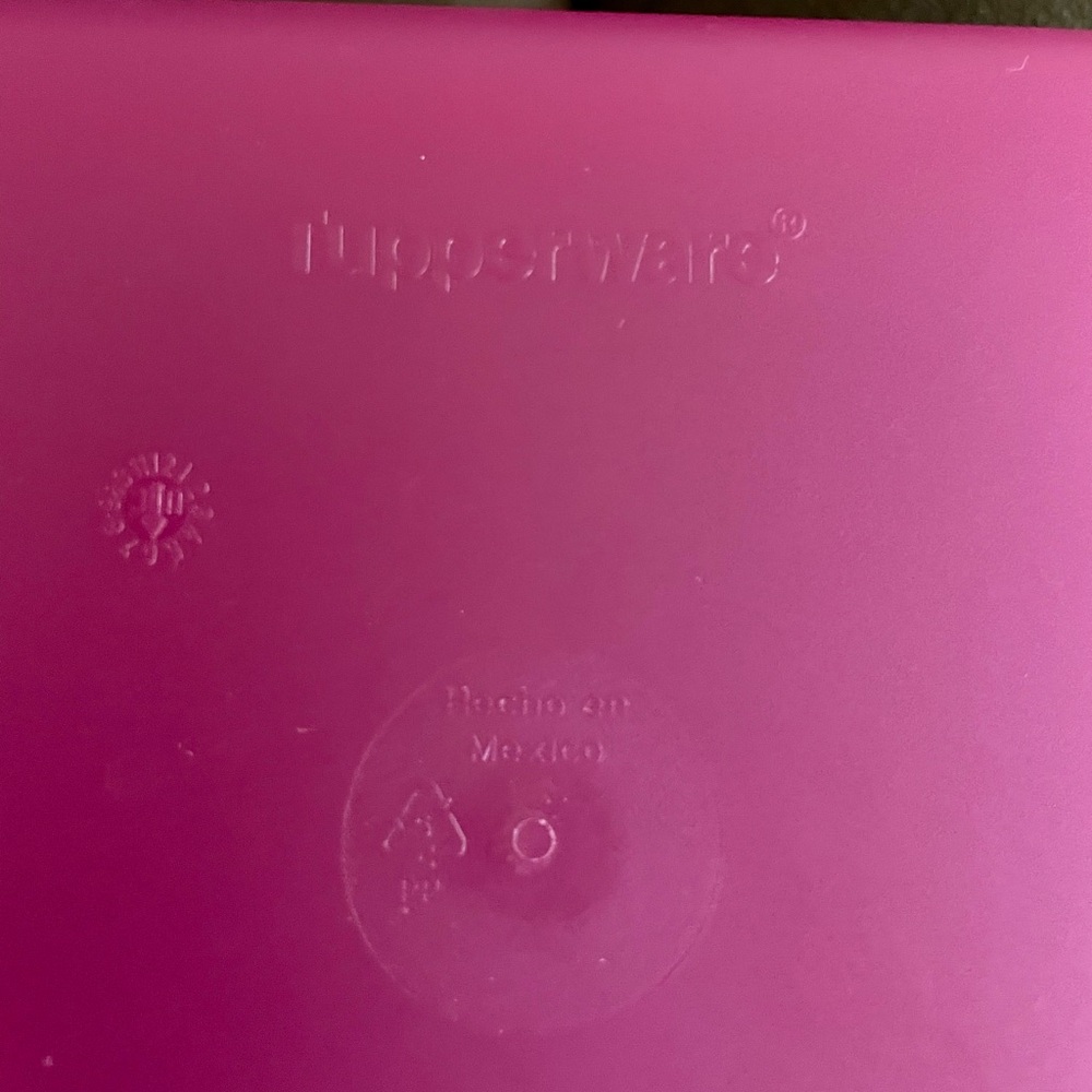 Tupperware Pink Storage Container - Picture 4 of 4